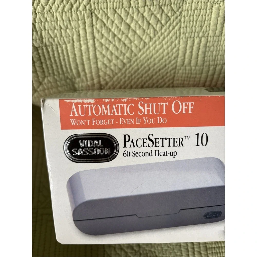 Vidal Sassoon PaceSetter 10 Hot Rollers Hairsetter New Open Box Vintage